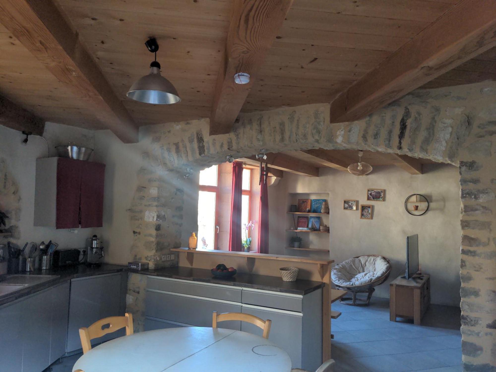 Vila Gite Les Tilleuls Saint-Montan Exteriér fotografie